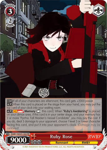Ruby Rose (RWBY/WX03-044 RR) [RWBY]
