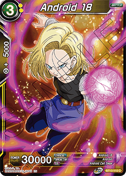Android 18 (Common) (BT13-110) [Supreme Rivalry] | Event Horizon Hobbies CA
