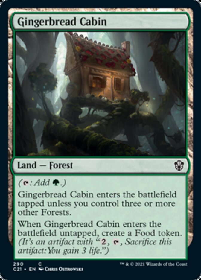 Gingerbread Cabin [Commander 2021] | Event Horizon Hobbies CA