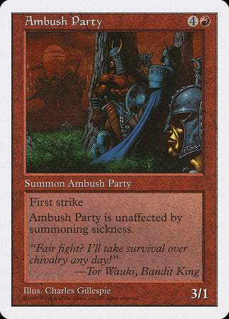 Ambush Party [Fifth Edition] | Event Horizon Hobbies CA