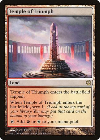 Temple of Triumph [Theros] | Event Horizon Hobbies CA
