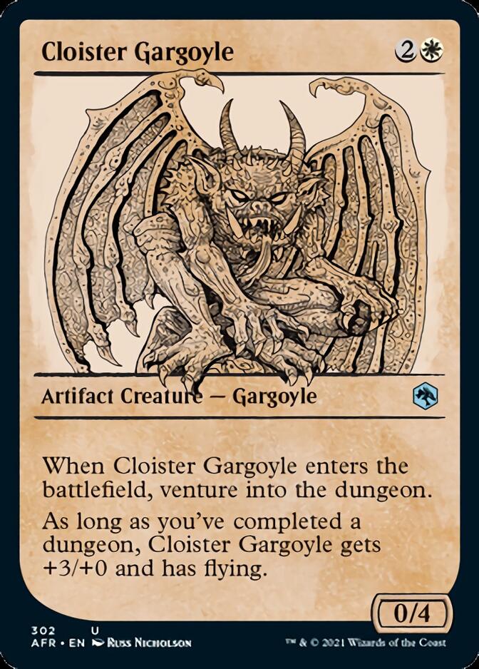 Cloister Gargoyle  (Showcase) [Dungeons & Dragons: Adventures in the Forgotten Realms] | Event Horizon Hobbies CA