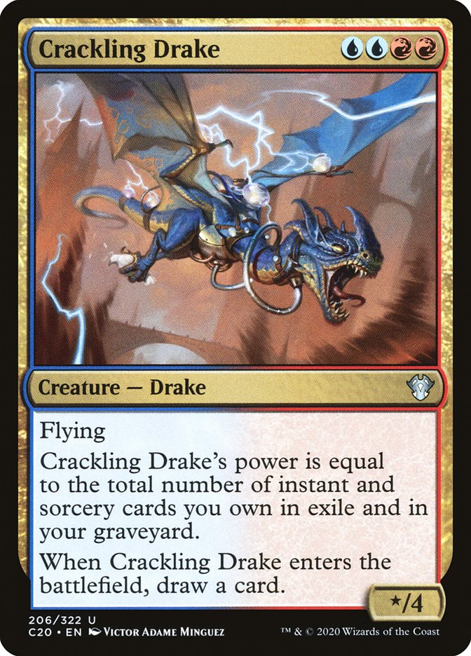Crackling Drake [Commander 2020] | Event Horizon Hobbies CA
