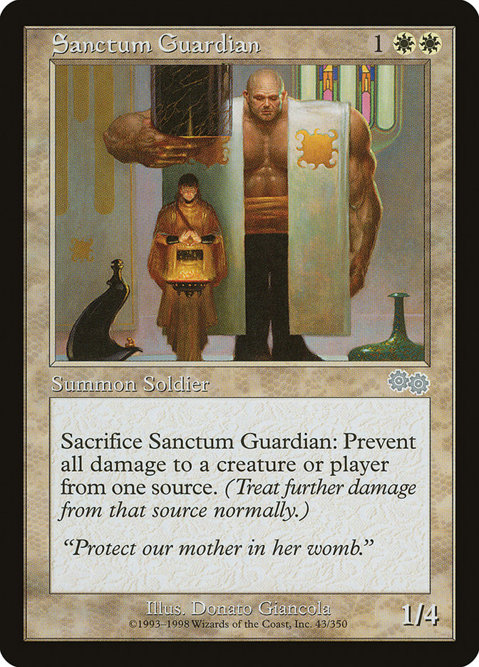 Sanctum Guardian [Urza's Saga] | Event Horizon Hobbies CA