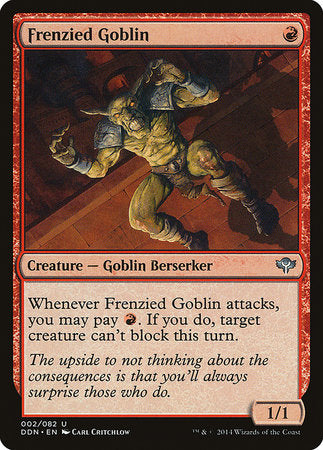 Frenzied Goblin [Duel Decks: Speed vs. Cunning] | Event Horizon Hobbies CA
