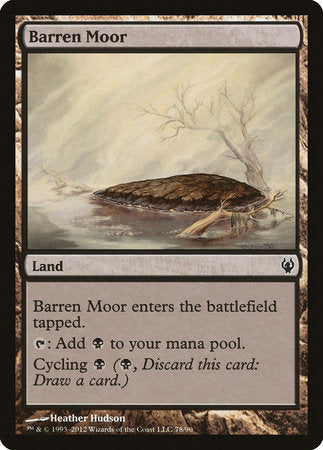 Barren Moor [Duel Decks: Izzet vs. Golgari] | Event Horizon Hobbies CA