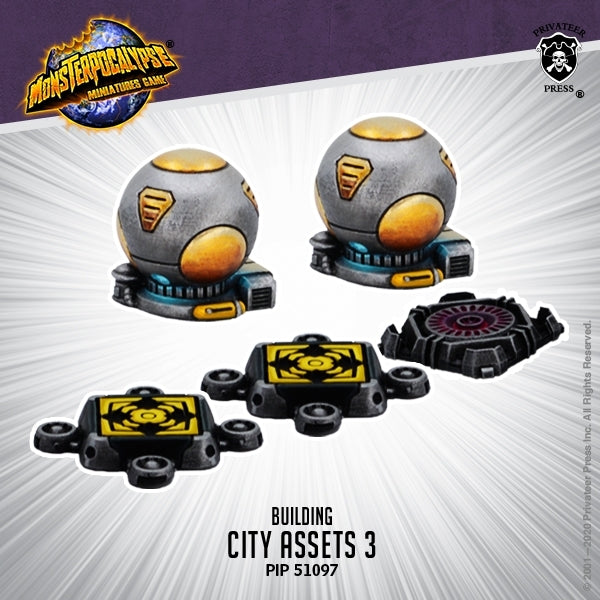 Monsterpocalypse City Assets 3 | Event Horizon Hobbies CA