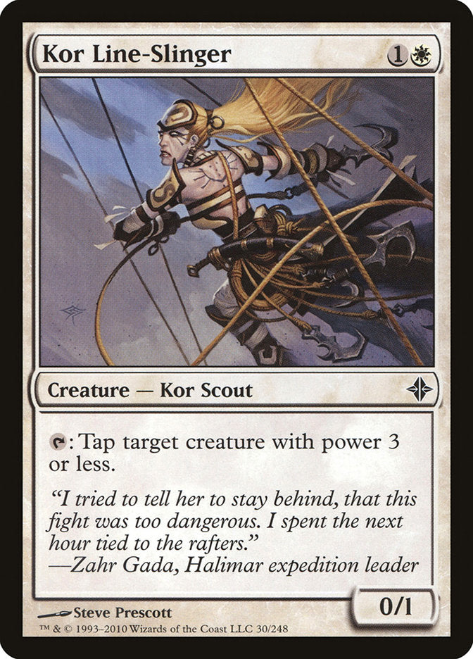 Kor Line-Slinger [Rise of the Eldrazi] | Event Horizon Hobbies CA
