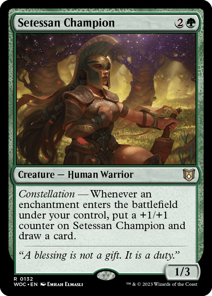 Setessan Champion [Wilds of Eldraine Commander] | Event Horizon Hobbies CA