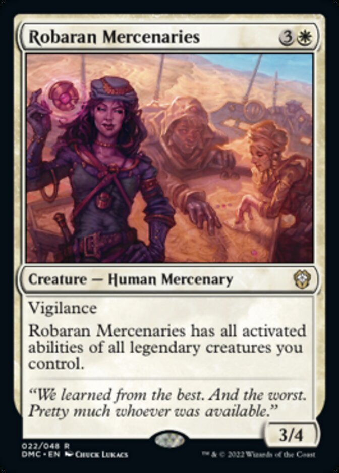Robaran Mercenaries [Dominaria United Commander] | Event Horizon Hobbies CA