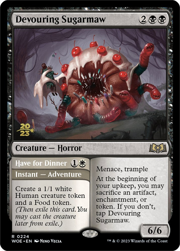 Devouring Sugarmaw // Have for Dinner(Promo Pack) [Wilds of Eldraine Promos] | Event Horizon Hobbies CA