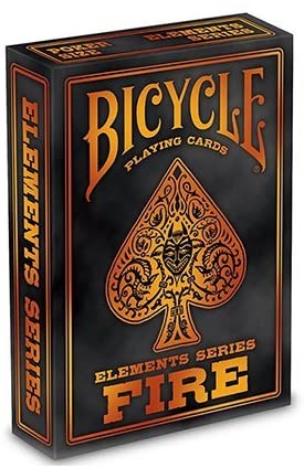 Board Game - Bicycle Playing Cards Elements Series: Fire | Event Horizon Hobbies CA