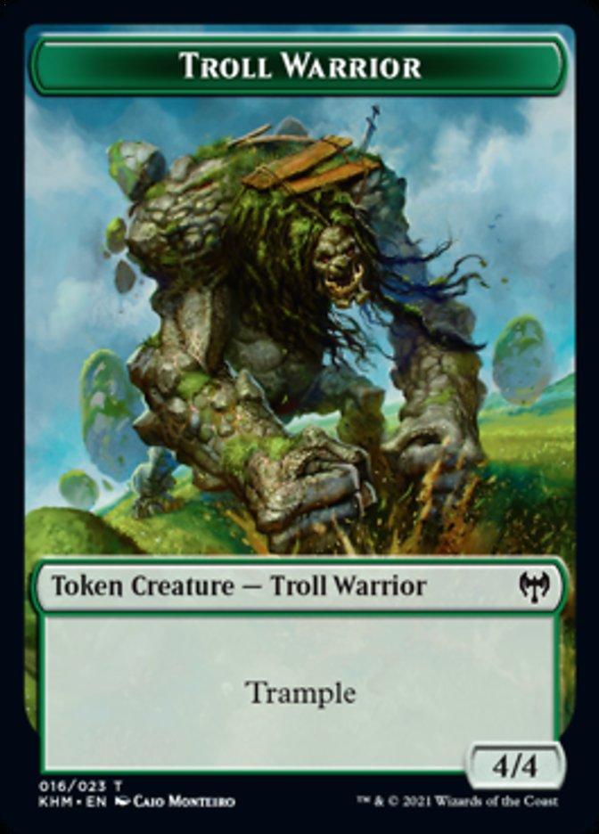 Troll Warrior Token [Kaldheim] | Event Horizon Hobbies CA