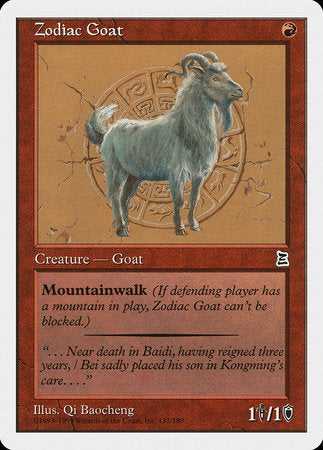 Zodiac Goat [Portal Three Kingdoms] | Event Horizon Hobbies CA