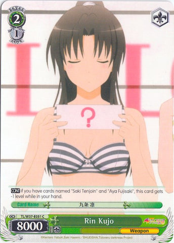Rin Kujo (TL/W37-E051 C) [To Loveru Darkness 2nd]
