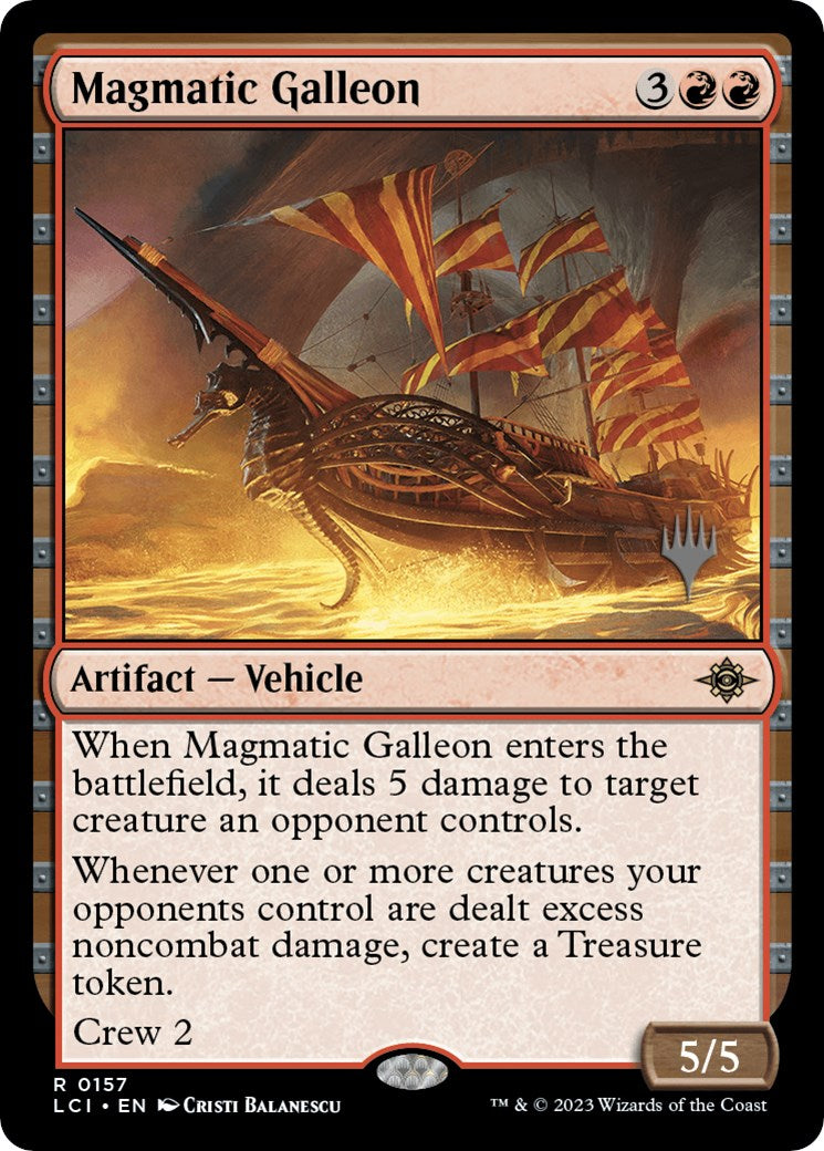 Magmatic Galleon (Promo Pack) [The Lost Caverns of Ixalan Promos] | Event Horizon Hobbies CA