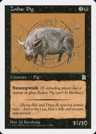 Zodiac Pig [Portal Three Kingdoms] | Event Horizon Hobbies CA