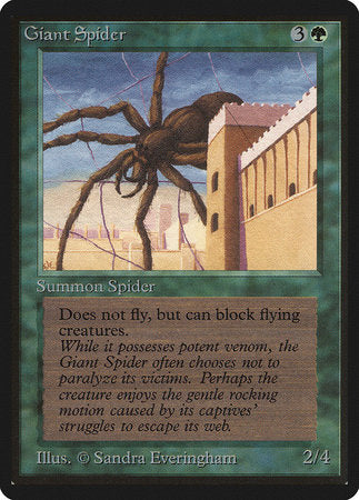 Giant Spider [Limited Edition Beta] | Event Horizon Hobbies CA