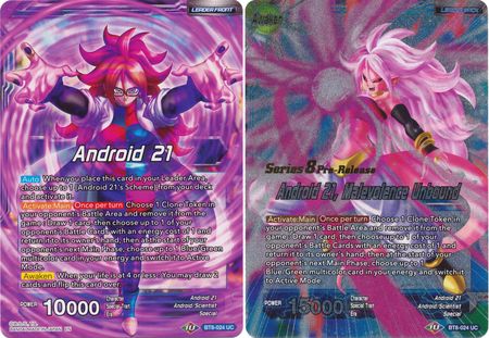 Android 21 // Android 21, Malevolence Unbound (BT8-024_PR) [Malicious Machinations Prerelease Promos] | Event Horizon Hobbies CA