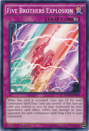 Five Brothers Explosion [MP14-EN058] Common