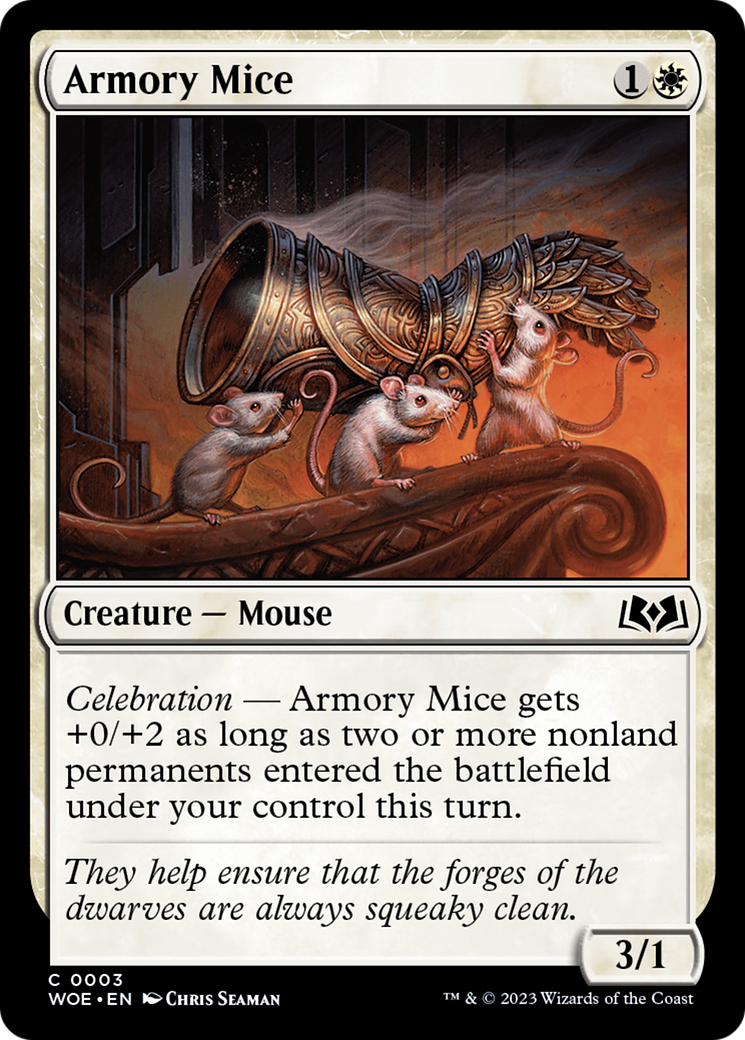 Armory Mice [Wilds of Eldraine] | Event Horizon Hobbies CA