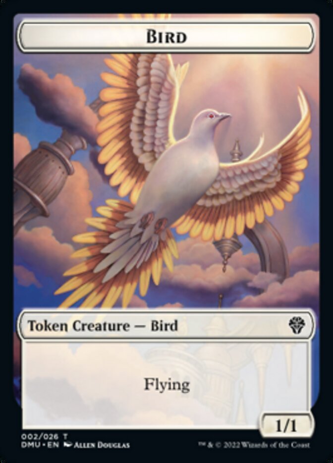 Bird (002) // Bird (006) Double-sided Token [Dominaria United Tokens] | Event Horizon Hobbies CA