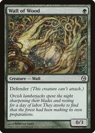 Wall of Wood [Duels of the Planeswalkers] | Event Horizon Hobbies CA