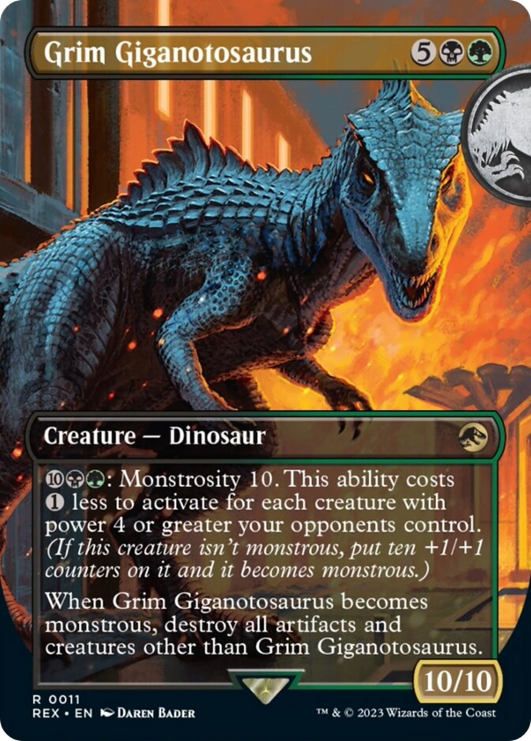 Grim Giganotosaurus (Borderless) [Jurassic World Collection] | Event Horizon Hobbies CA