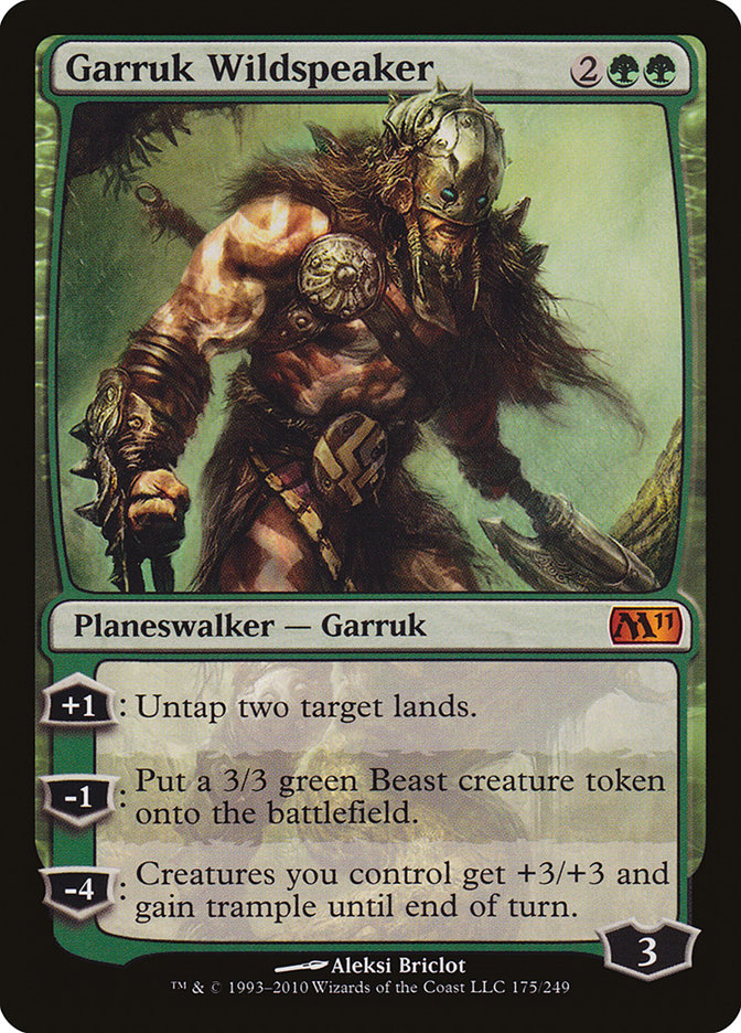 Garruk Wildspeaker [Magic 2011] | Event Horizon Hobbies CA