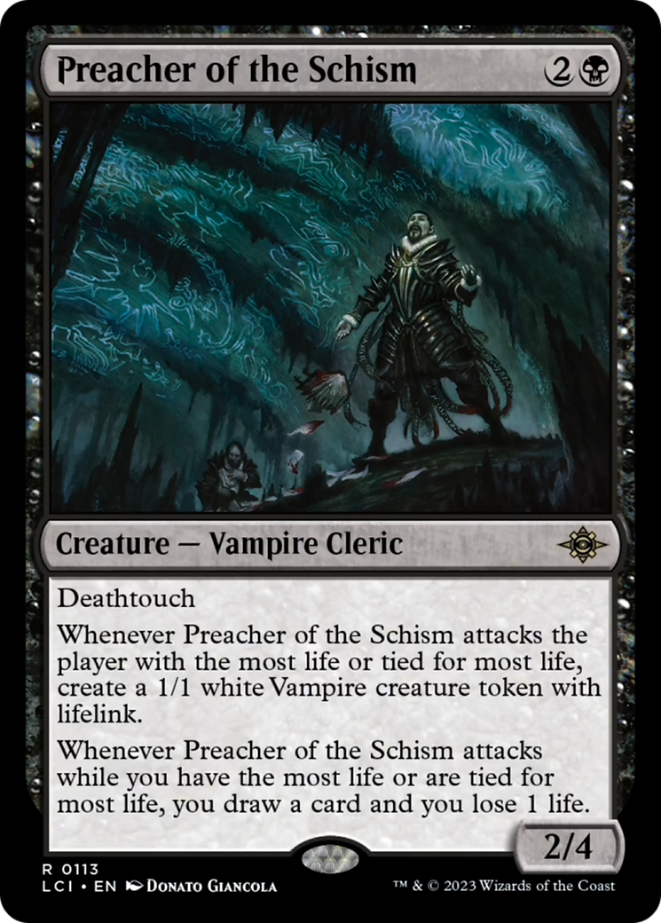 Preacher of the Schism (Extended Art) [The Lost Caverns of Ixalan] | Event Horizon Hobbies CA