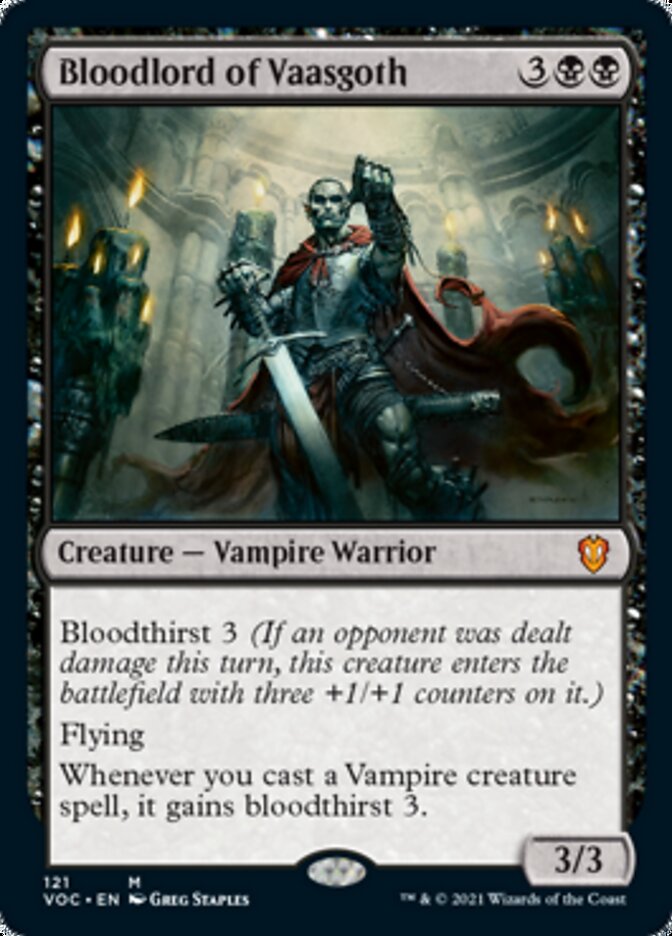 Bloodlord of Vaasgoth [Innistrad: Crimson Vow Commander] | Event Horizon Hobbies CA