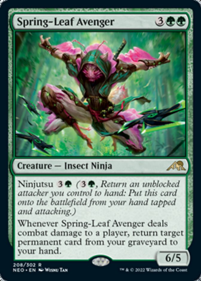 Spring-Leaf Avenger [Kamigawa: Neon Dynasty] | Event Horizon Hobbies CA
