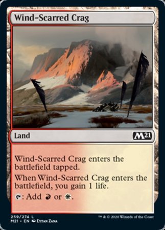 Wind-Scarred Crag [Core Set 2021] | Event Horizon Hobbies CA