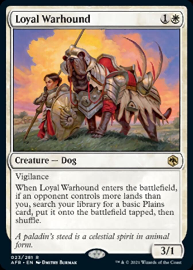 Loyal Warhound [Dungeons & Dragons: Adventures in the Forgotten Realms] | Event Horizon Hobbies CA