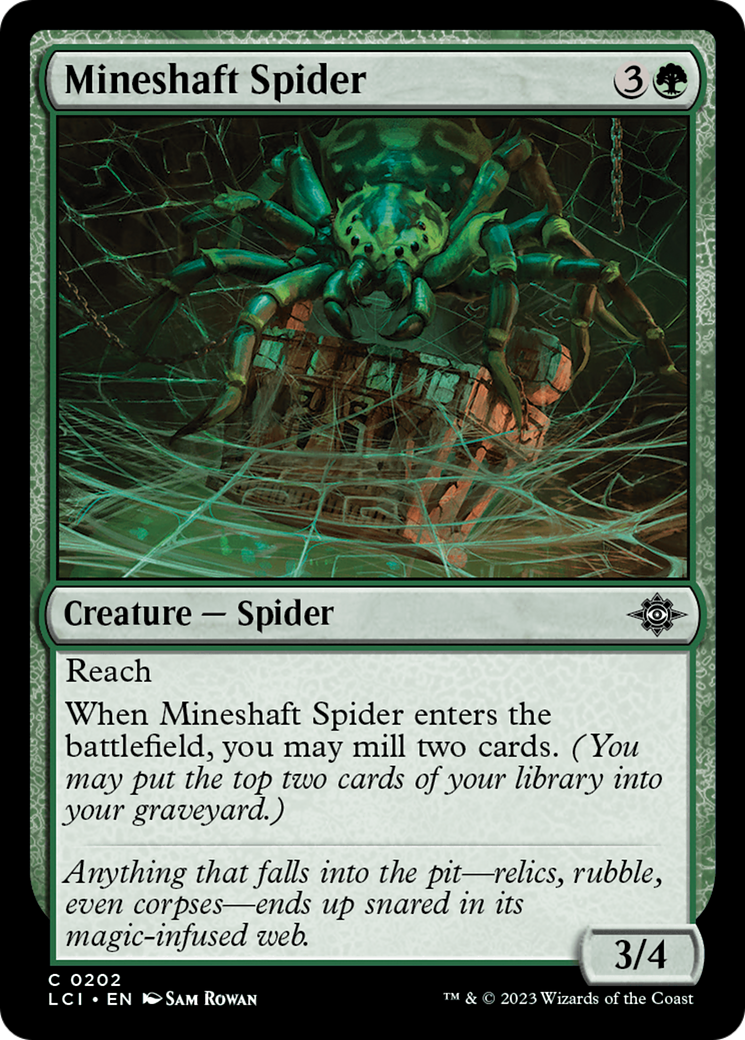 Mineshaft Spider [The Lost Caverns of Ixalan] | Event Horizon Hobbies CA