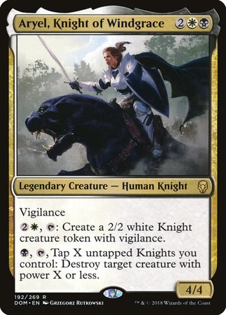 Aryel, Knight of Windgrace [Dominaria] | Event Horizon Hobbies CA