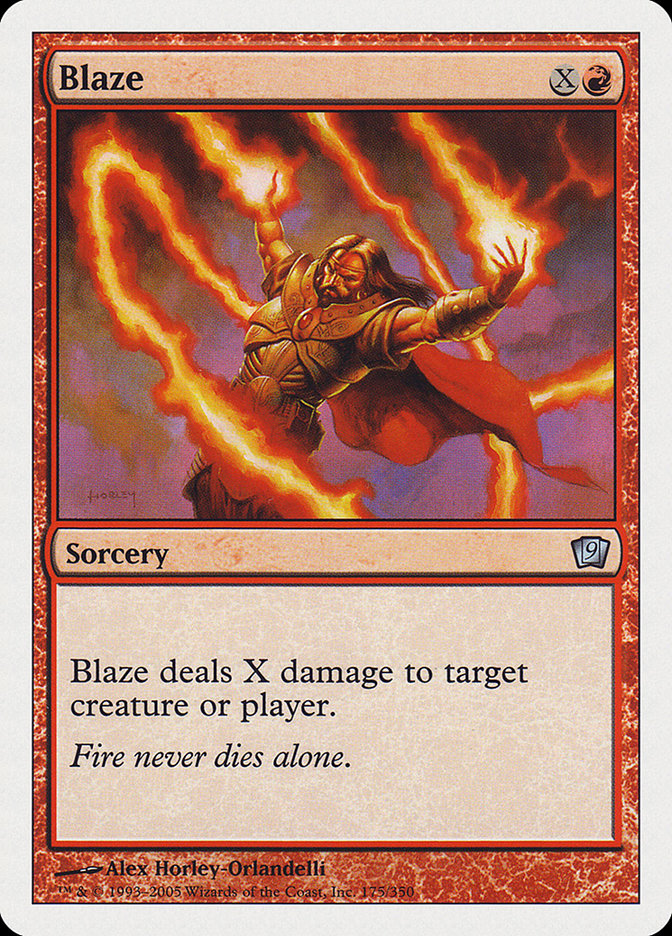 Blaze [Ninth Edition] | Event Horizon Hobbies CA