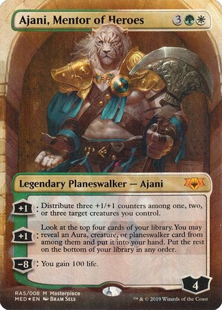 Ajani, Mentor of Heroes [Mythic Edition] | Event Horizon Hobbies CA