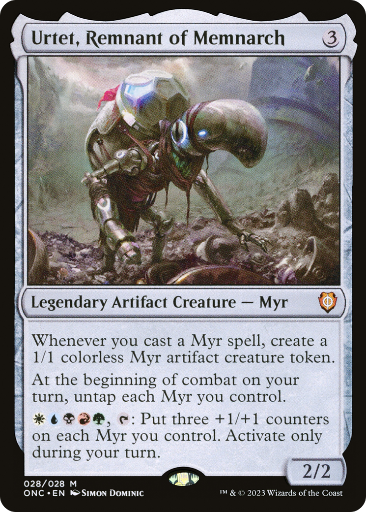 Urtet, Remnant of Memnarch [Phyrexia: All Will Be One Commander] | Event Horizon Hobbies CA