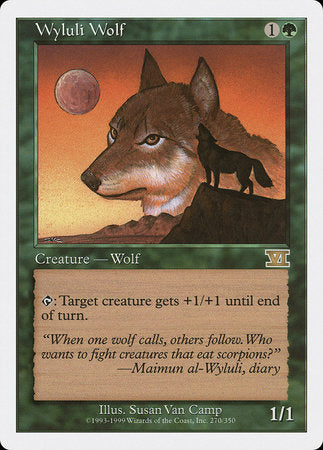 Wyluli Wolf [Classic Sixth Edition] | Event Horizon Hobbies CA