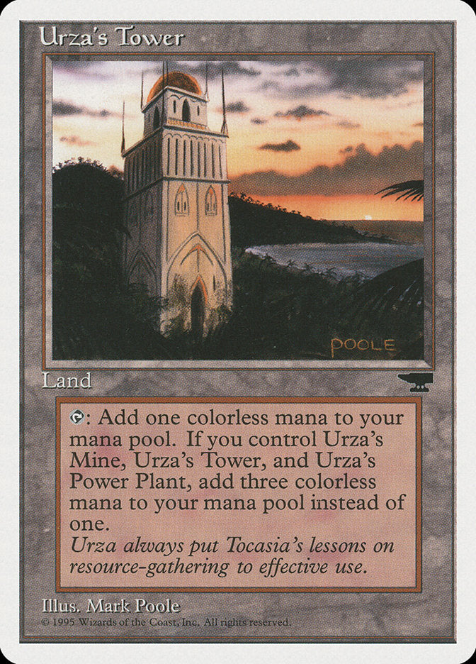 Urza's Tower (Sunset) [Chronicles] | Event Horizon Hobbies CA