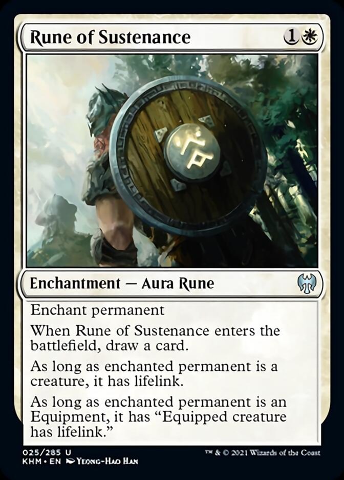Rune of Sustenance [Kaldheim] | Event Horizon Hobbies CA