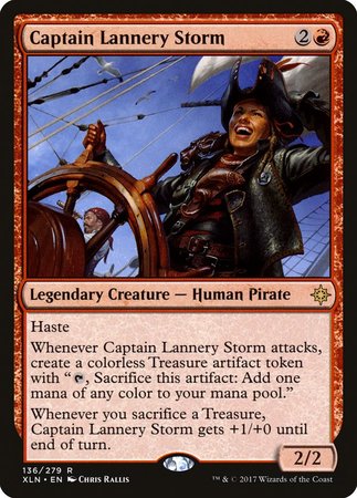 Captain Lannery Storm [Ixalan] | Event Horizon Hobbies CA