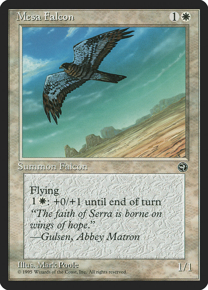 Mesa Falcon (Gulsen Flavor Text) [Homelands] | Event Horizon Hobbies CA