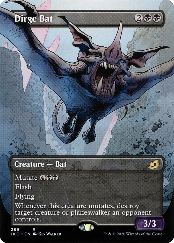 Dirge Bat (Showcase) [Ikoria: Lair of Behemoths] | Event Horizon Hobbies CA