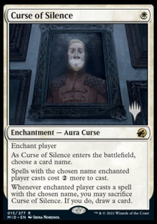 Curse of Silence (Promo Pack) [Innistrad: Midnight Hunt Promos] | Event Horizon Hobbies CA