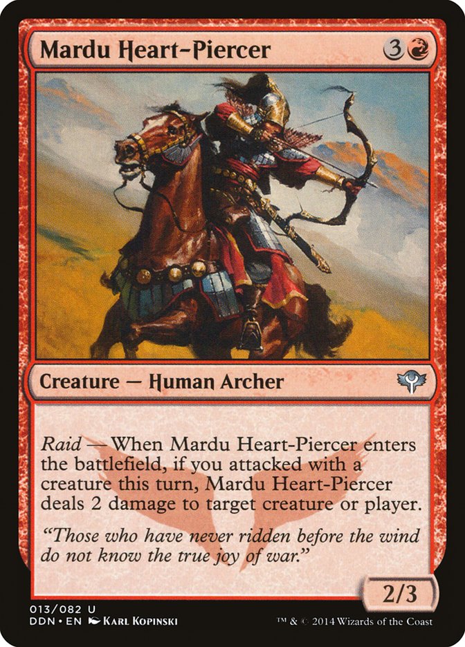 Mardu Heart-Piercer [Duel Decks: Speed vs. Cunning] | Event Horizon Hobbies CA