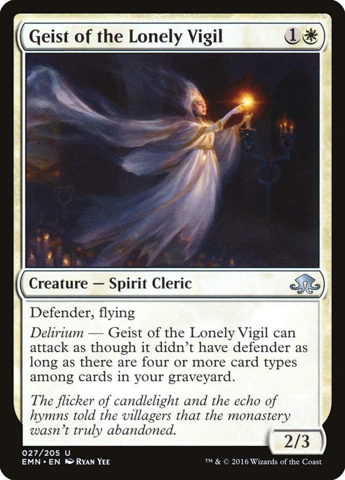 Geist of the Lonely Vigil [Eldritch Moon] | Event Horizon Hobbies CA