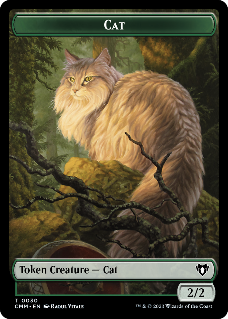 Cat Token (30) [Commander Masters Tokens] | Event Horizon Hobbies CA