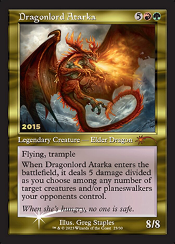 Dragonlord Atarka [30th Anniversary Promos] | Event Horizon Hobbies CA